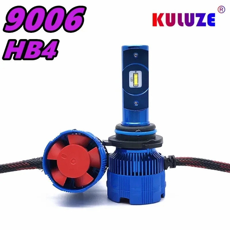 

9006 HB4 Автомобильные светодиодные фары 6500K Белые автоматические противотуманные фары 12 В H7 H8 H9 H4 H11 H13 9005 HB3 9012 9004 9007 Светодиодные фары Лампы