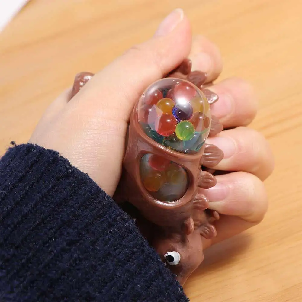 Dinosaur Dinosaur Mesh Ball Grape Toys Squeezing Ball Mesh Ball Vent Dinosaur Grape Ball Hand Fidget Extrusion