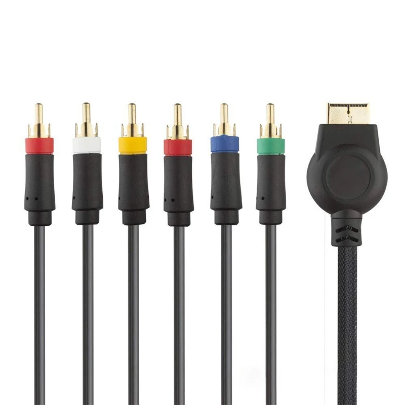 Component Cable High Resolution HDTV RCA Video Cable for PS3 for PS2 96BA image 5