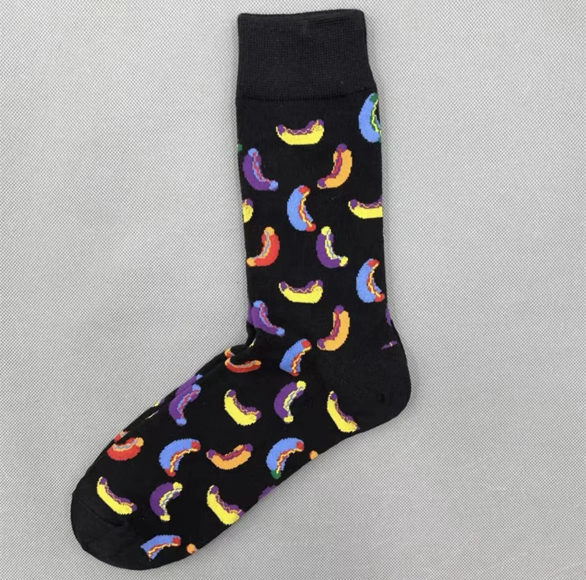 Men's Four Seasons Cotton Classic Mid Tube Socks Cartoon SIZE 41-46