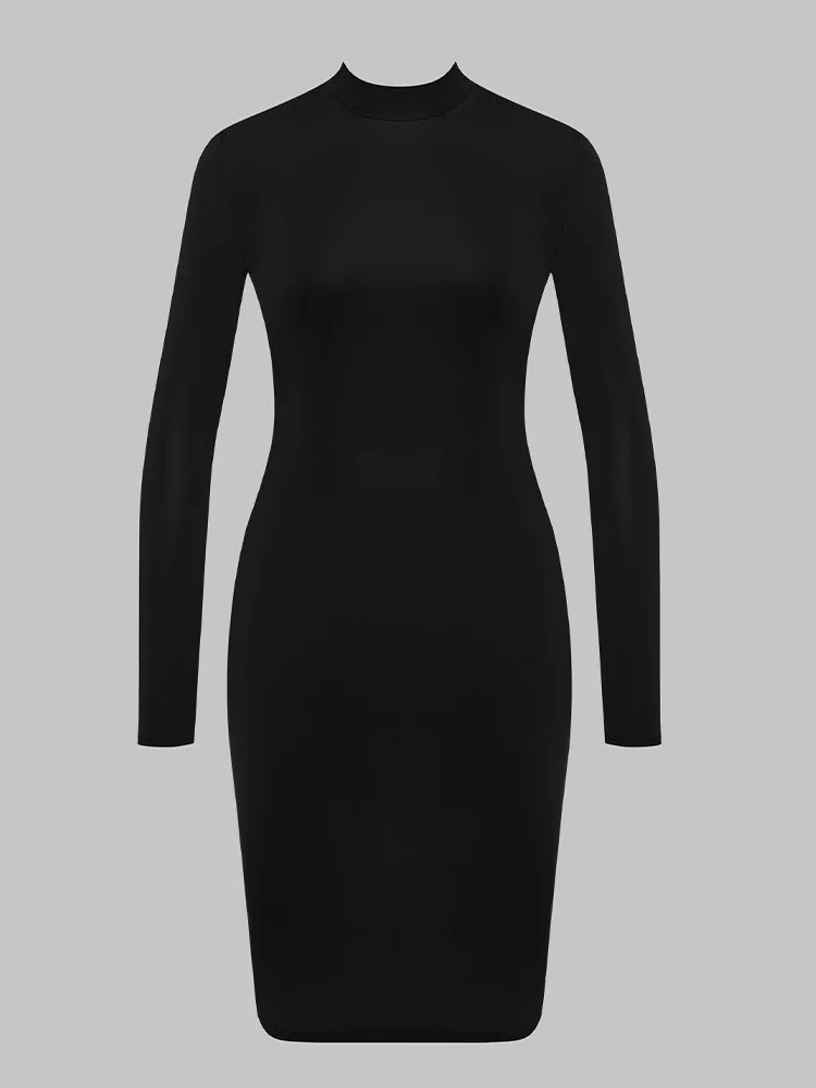 여성용 섹시한 로우컷 트위스트 플리츠 드레스 하이웨이스트 홀로우 아웃 바디콘 시스 드레스 우아한 백리스 파티 가운