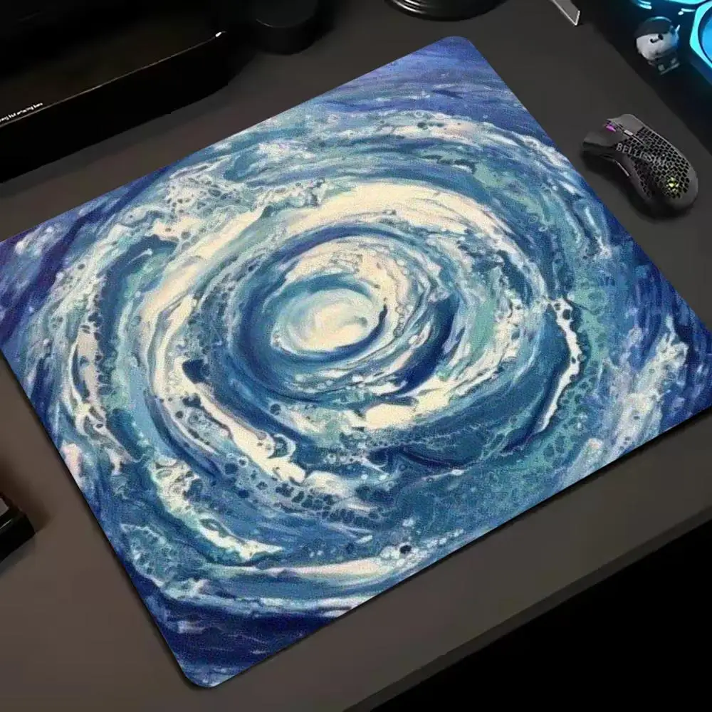

Serene oil painting Mouse Pad 400x450 Textured Cloth Gaming Mouse Pad - Premium Non-Slip Control Surface for Precision Tracking