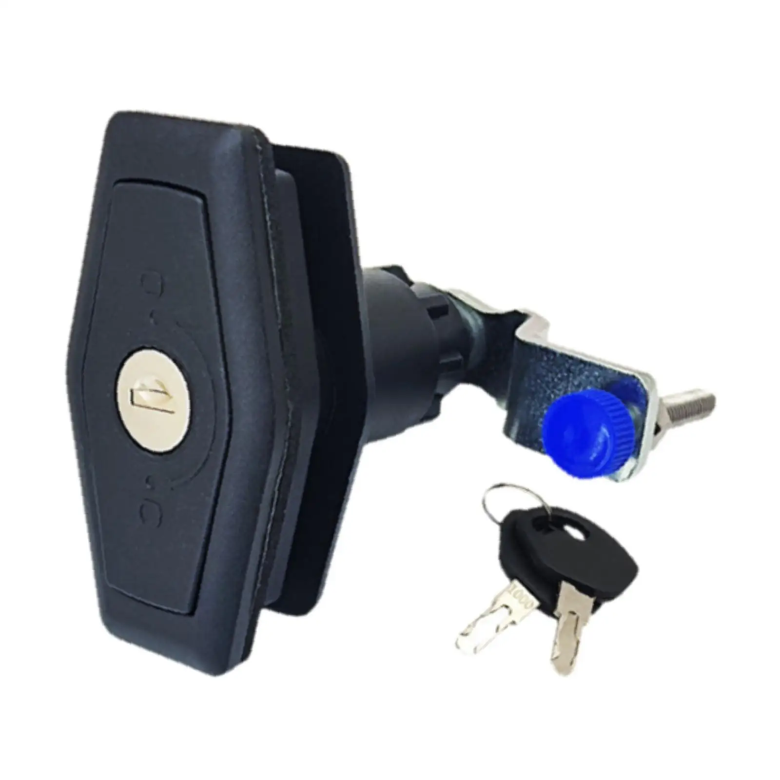 Trailer Gate Lock with Keys RV Compression Latch for Camper Boat Travel Trailer Cabin Door Drawer Cabinet Security Lock