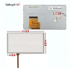 New 6.2 inch Touch Panel Digitizer Screen LCD display For Pioneer AVH-X395BT AVH X395BT