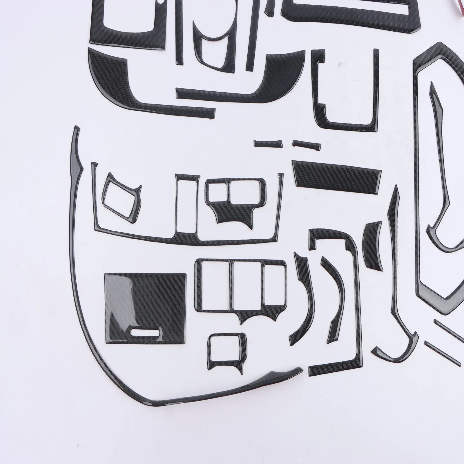 

27Pcs Carbon Fiber Interior Trim Kit FOR Acura TL 2009-2014 Dashboard Cover Car Accessories