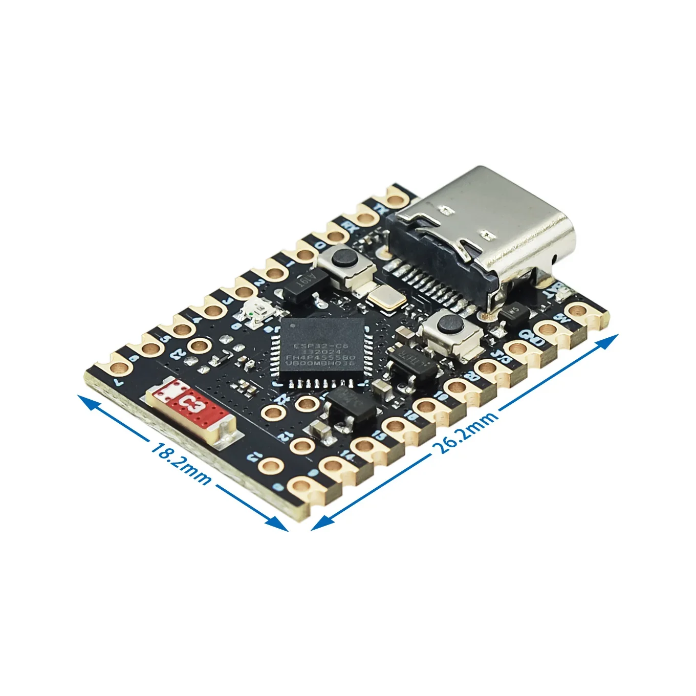 ESP32-C6 SuperMini Development Board Microcontroller Programming Learning Controller Core Board image 4