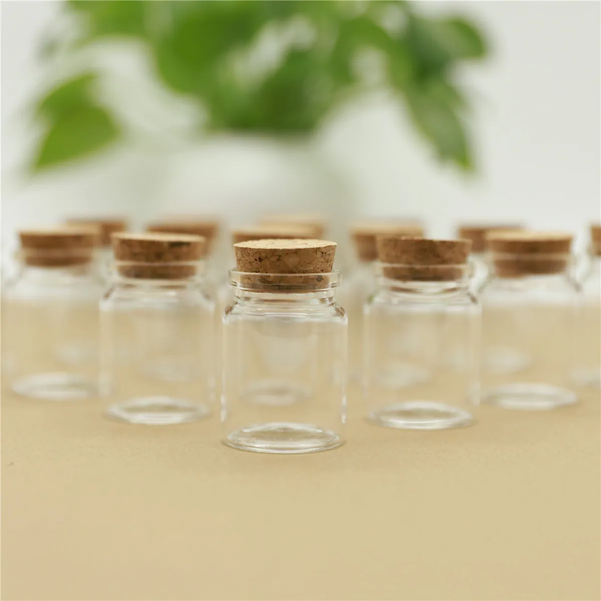 12 Teile/los 25*37*50mm 30ml Dragees Glas Flasche Kleiner Glas Gläser Dragees Container Hochzeit Geschenk flasche Stopper Leere Container