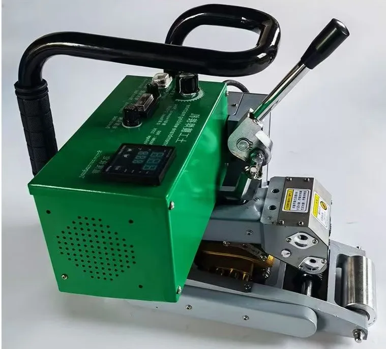 PVC HDPE Geomembrane Liner Welding Machine 220V Hot Wedge Membrane Welder Sheet for Fish Farm Geomembrane