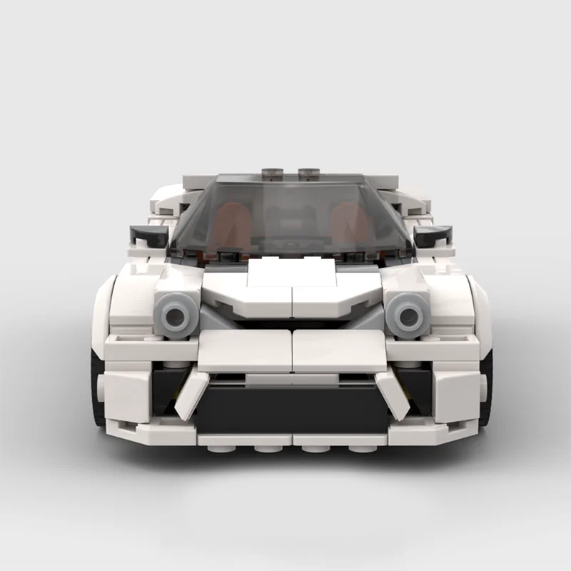 

317 Parts MOC Lexuser LFA DIY Futuristic Supercar Building Blocks Educational Toy Best Birthday Christmas Gift For Builders&Fans