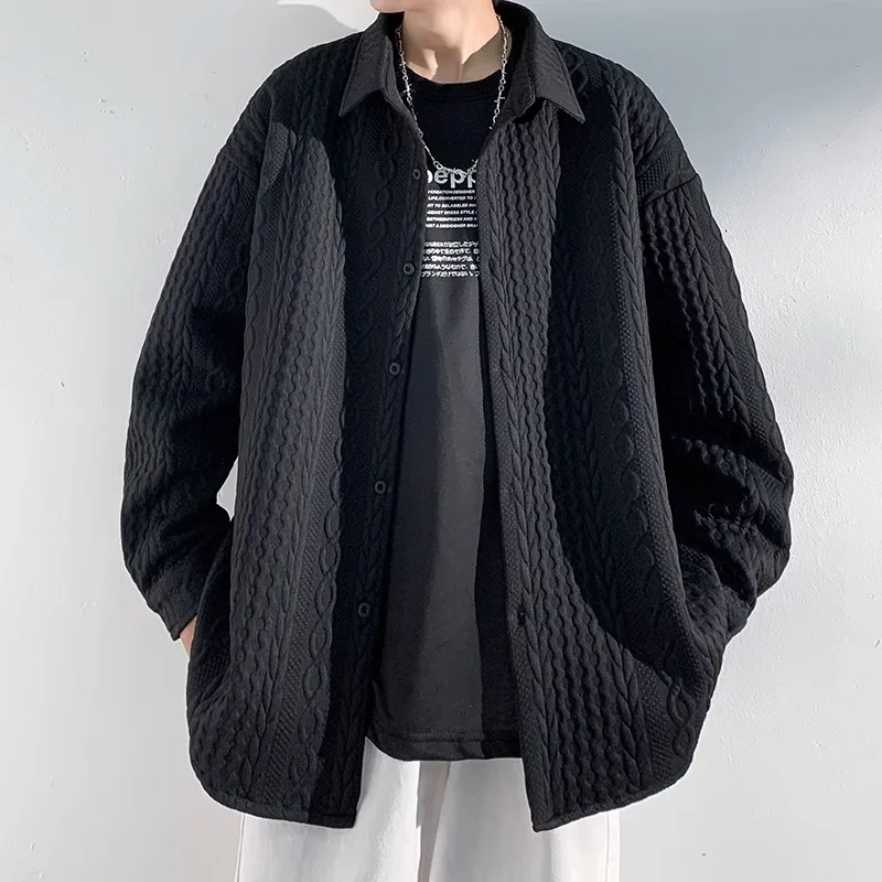 

Casual Sli Men's Jaet Spring Autumn Large Size 300 Pou Luxury Fraance Sle Loose Fit Youthful Trendy Outerwear