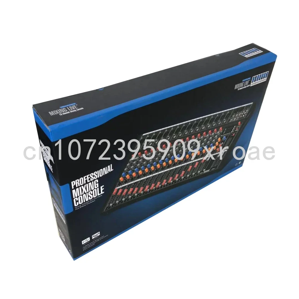 16-channel Professional Mixer Computer Stage Recording USB Sound Card High Low Tone Bluetooth DJ Model Number Certification