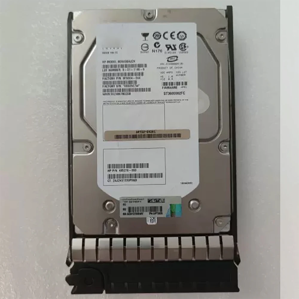 Dla HP 518735-001 AP732B 600G 10K FC 3.5 ''495276-003 dysk twardy serwera HDD