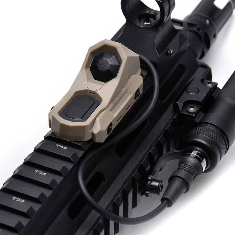 Interruptor remoto táctico AXON - Doble conector para linterna y láser