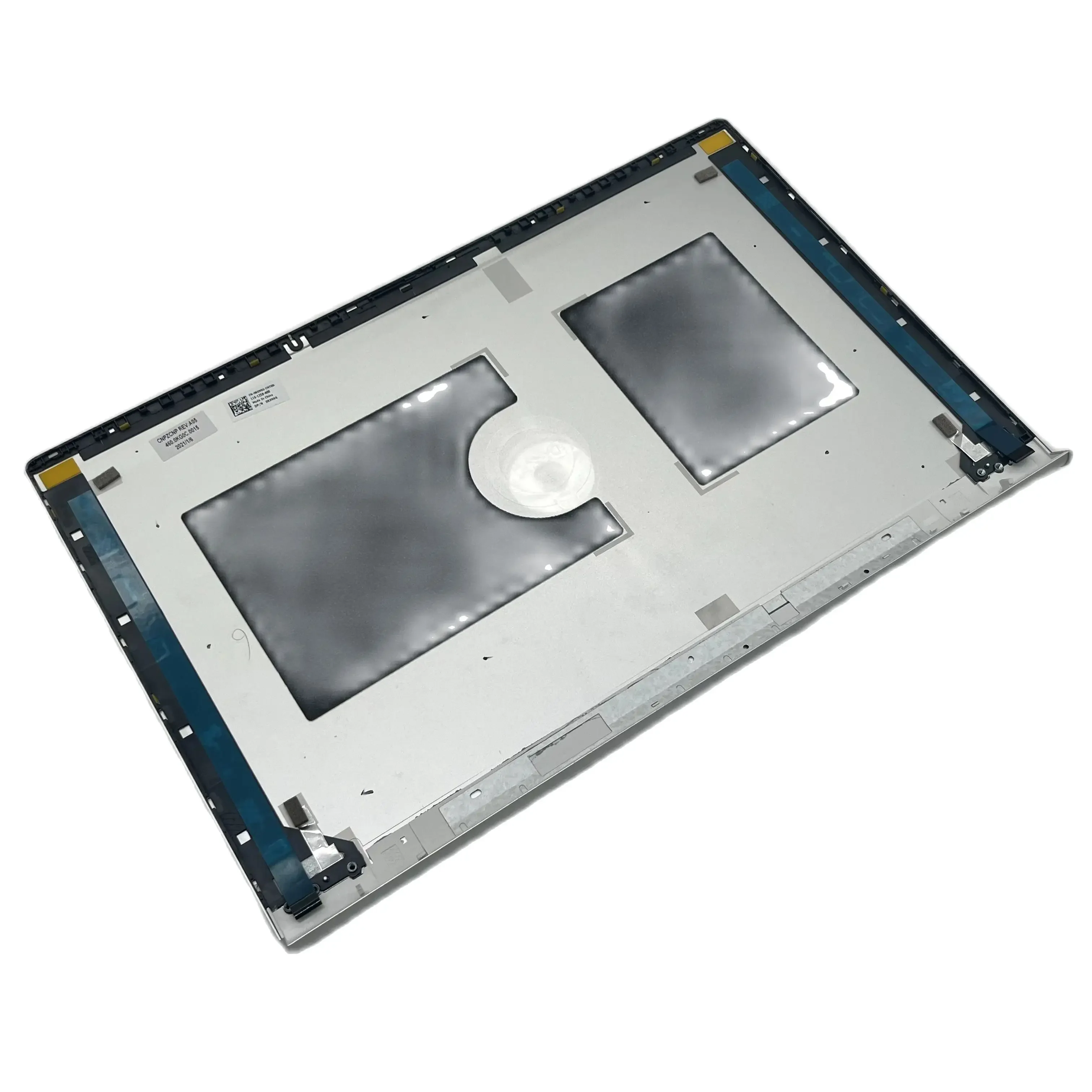 Imagem -04 - Tampa Traseira Lcd para Dell Inspiron 7500 7501 Peça de Reposição para Laptop Prata Shell 0c4mxd 0rxn9g Rxn9g