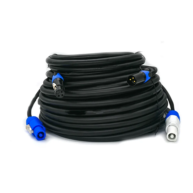 

Сверхмощный кабель Powercon/XLR Combi длиной 2,5 мм, 3 x 2,5 мм2, 1 м, 2 м, 3 м, 5 м, комбинированный кабель переменного тока для сценического освещения DJ