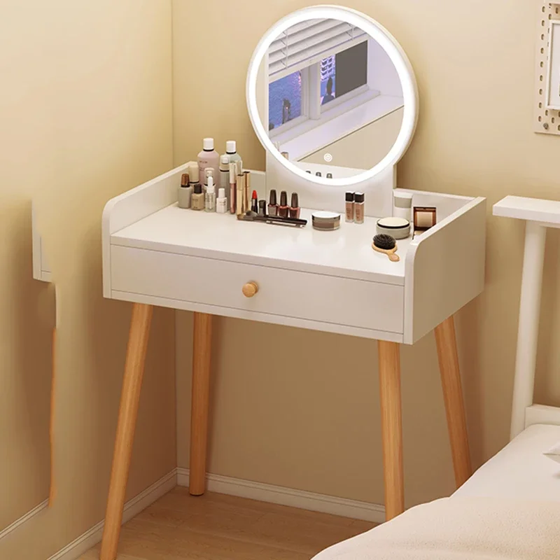 Piccola toeletta Protezione Decorazione Accessori Trucco Cassettiera Toaletka Z Lustrem Do Sypialni Mobili per la casa