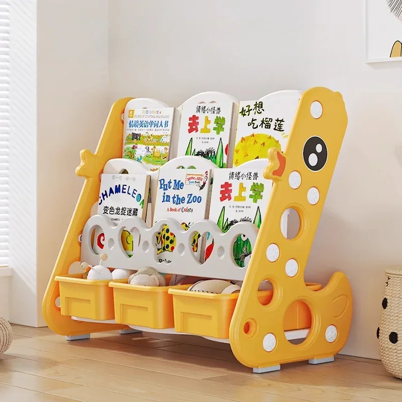 Children Display Stand Bookshelf Children's Wall Behind Door Reading Magazine Storage Estantes Infantis Bookcases Furniture