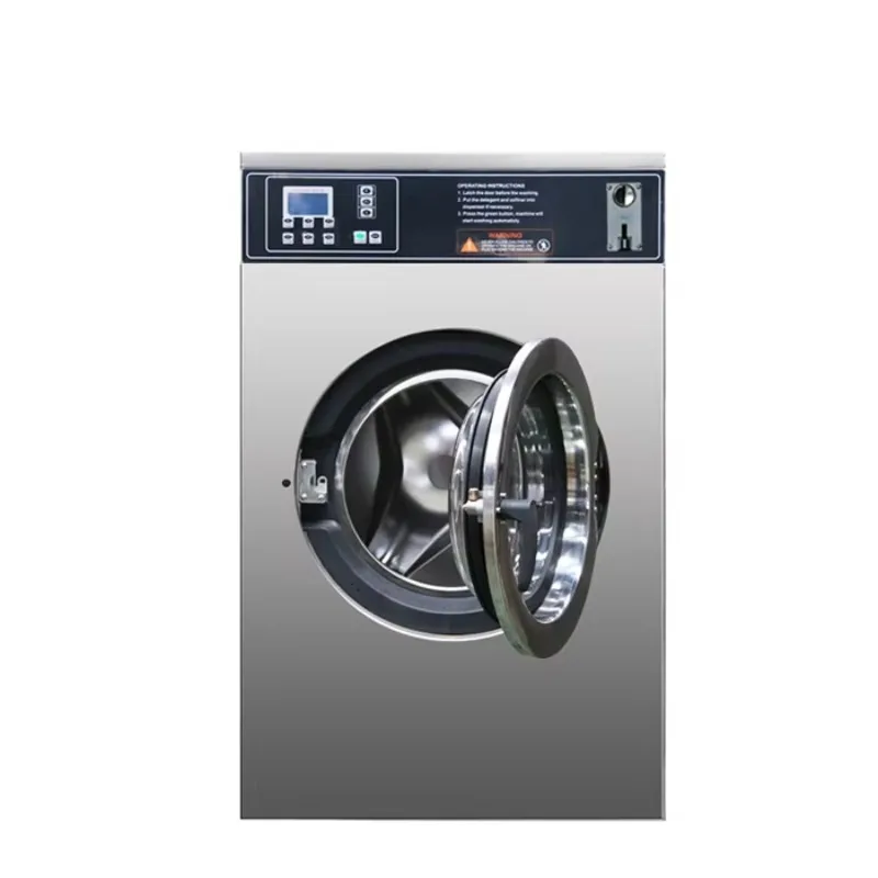 Commercial Washing Machine Laundry Coin Card Operated Self-service Laundry Equipment