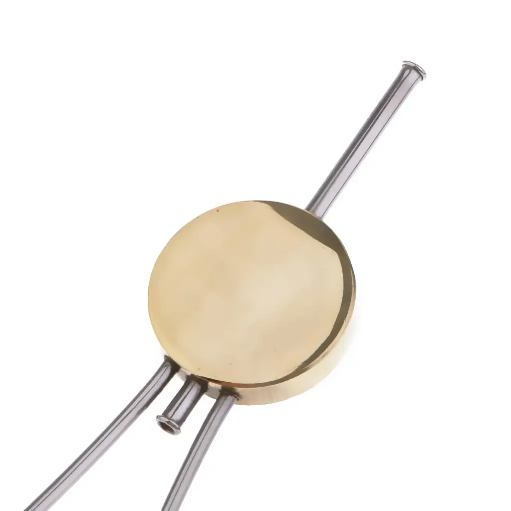 Fly Tying Bobbin Holder Thumb Pad Flared Tube Smooth Spool Tool for Carpenter Bench Screw Work