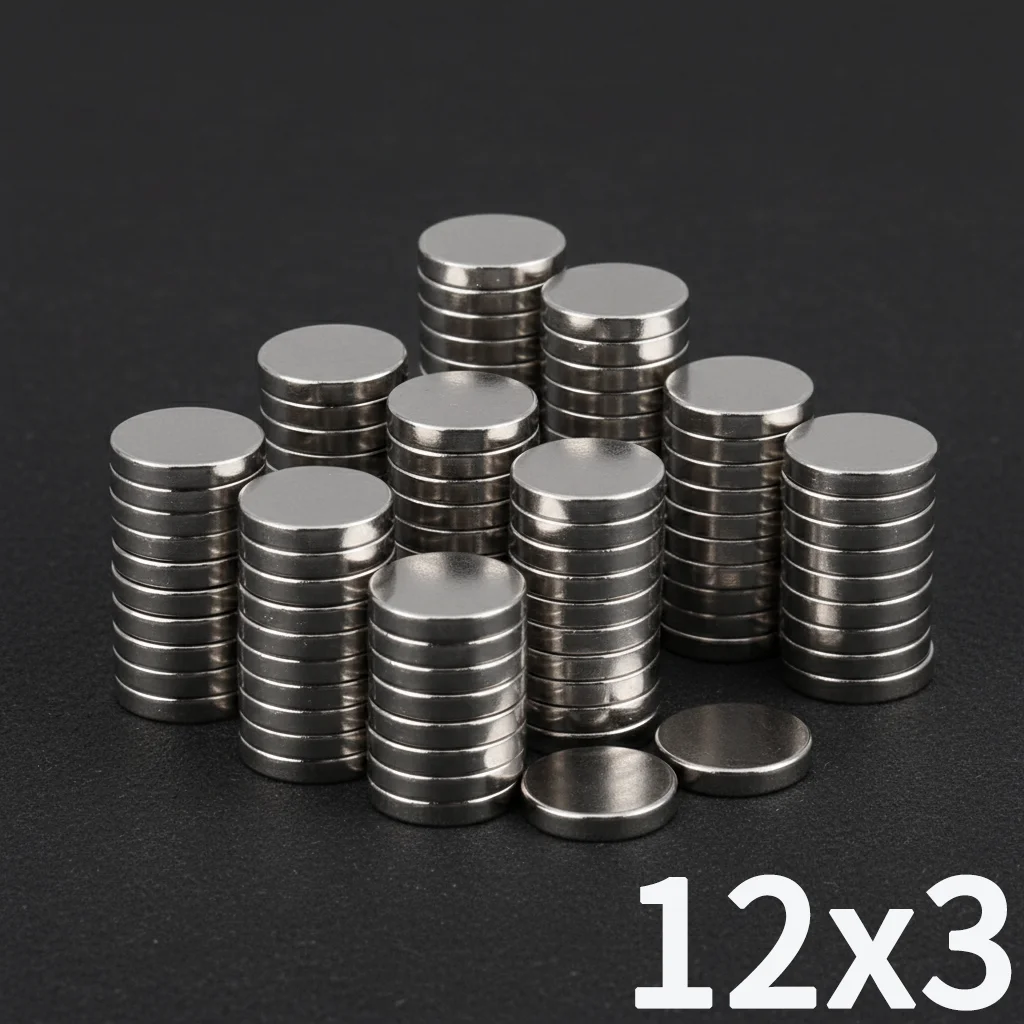 Ronde supersterke magneten 4x3 5x3 6x3 8x3 10x3 12x3 15x3 18x3 25x3 30x3mm Krachtige schijfmagneet voor koelkast, bouw, knutselen, doe-het-zelf