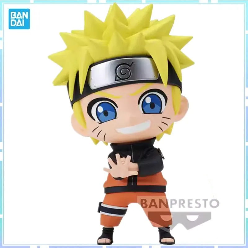 Bandai Original BANPRESTO Anime Naruto: Shippuden Repoprize Naruto Uzumaki Action Figure Model Collectible Toys