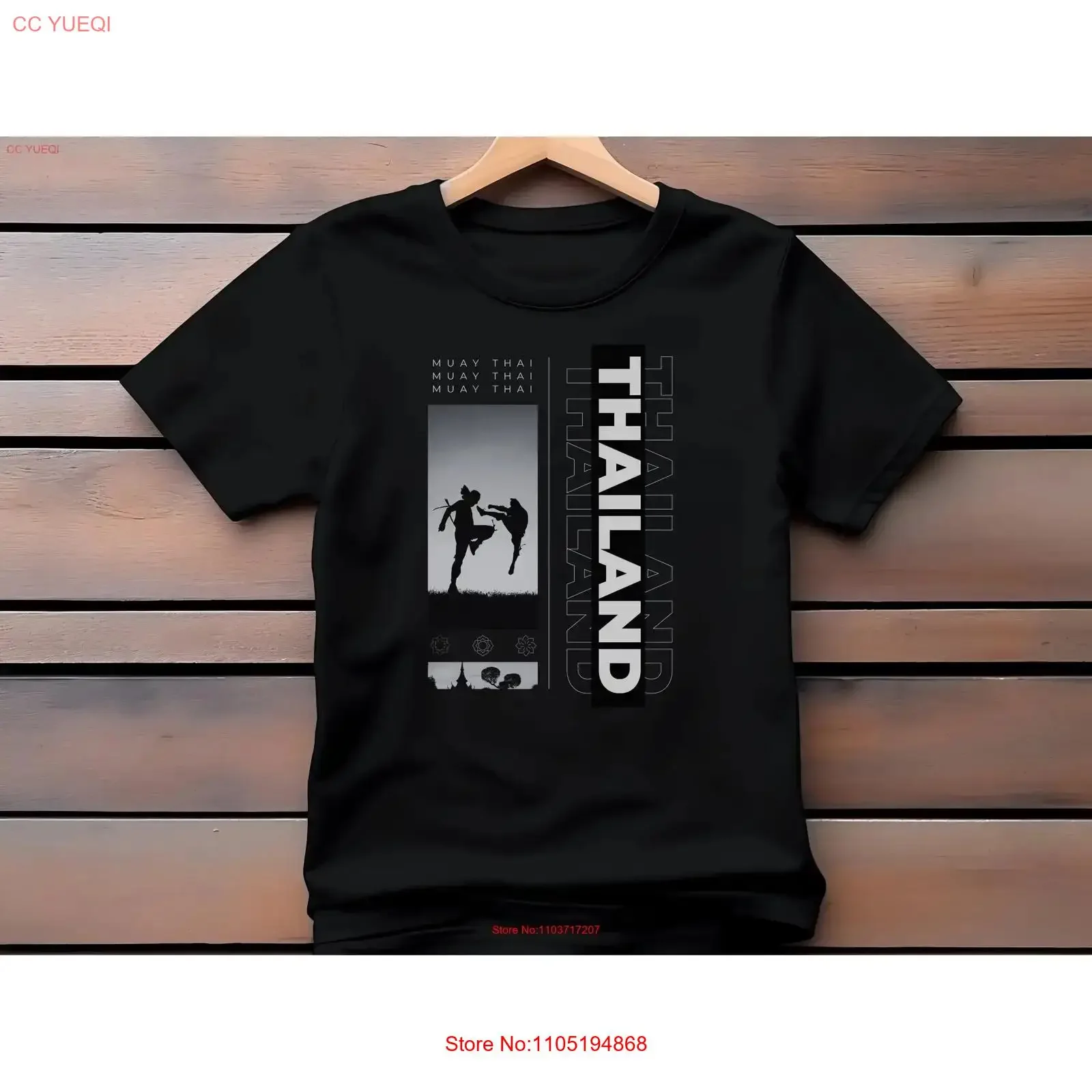 thai boxing T Shirt muay K1 kickboxing kickboxer boing birthday gift vintage Washed Breathable Soft Comfortable