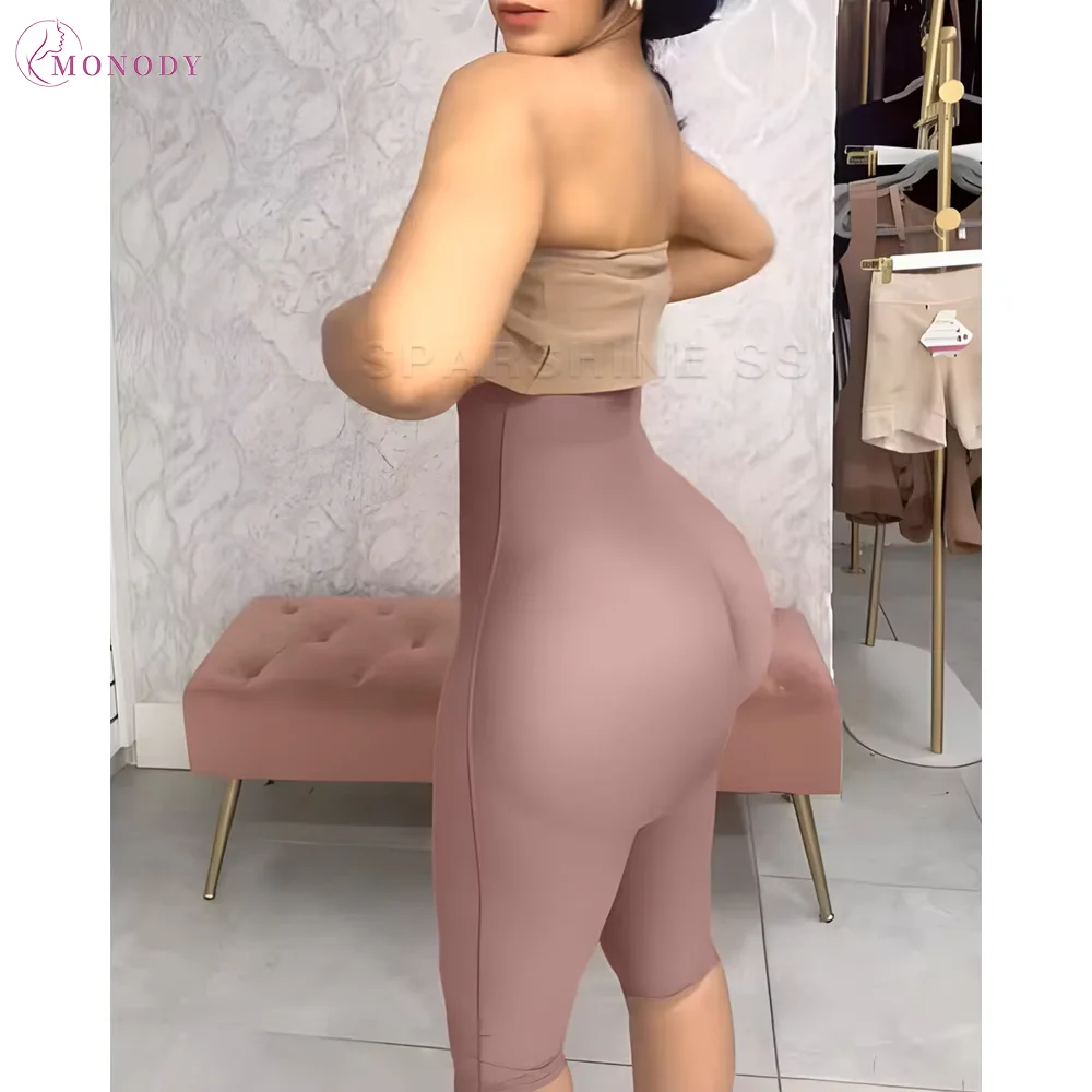 

Fajas Seamless High Waisted Mid-Rise Hip Lifting Pants for Women Tummy Control Butt Enhancer Shapewear Slimming Underwear