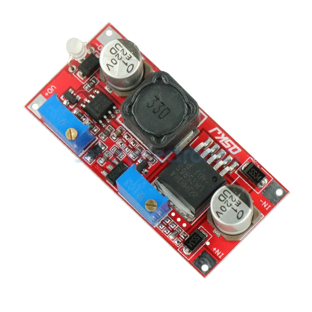 قابل للتعديل تنحى وحدة امدادات الطاقة ، محول سائق LED ، LM2596 ، CC ، CV ، DC-DC