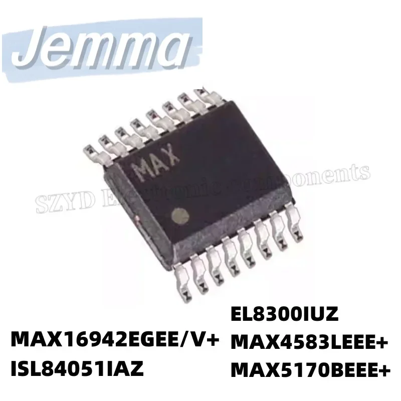 1PCS  QSOP16-MAX16942EGEE/V+ ISL84051IAZ EL8300IUZ MAX4583LEEE+ MAX5170BEEE+