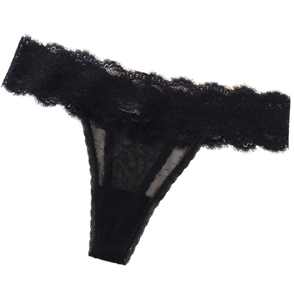 

Soft Bow Seamless Panties Solid Color Thin Belt Women Thong Sports Panties Female Lingerie Lace Briefs Girl