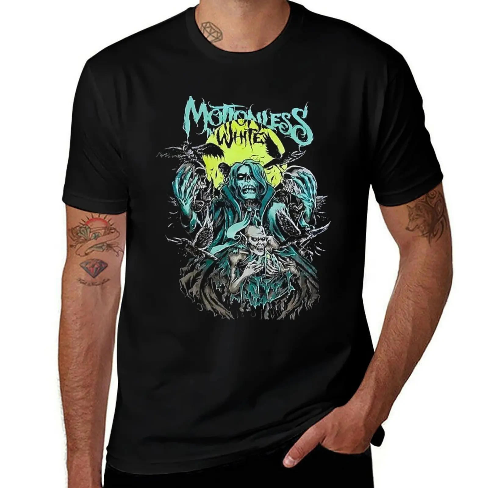MOTIONLESS IN WHITE BAND T-Shirt funny t shirts man T-Shirt