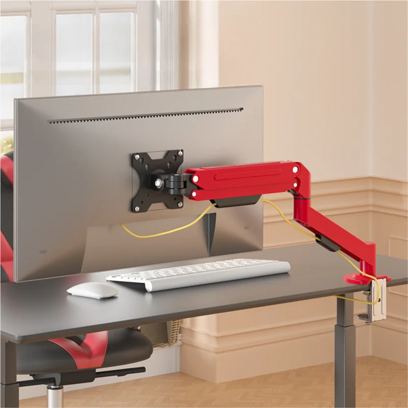 Monitor Stand Single Monitor Mount for 14 -34 inch Screens Load 10KG  Height Adjustable Monitor Arm Computer Desk Mount Stand