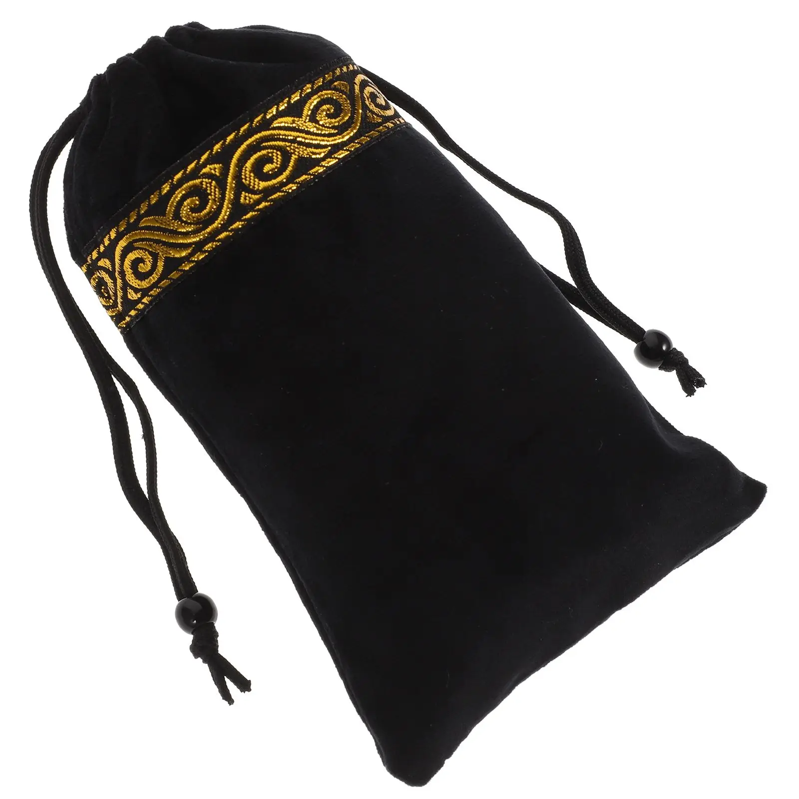 

Plastic Velvet Small Lightweight Tarot Card Bag Travel Storage Pouch Drawstring Gift Box Case For Cards Stones Jewelry With