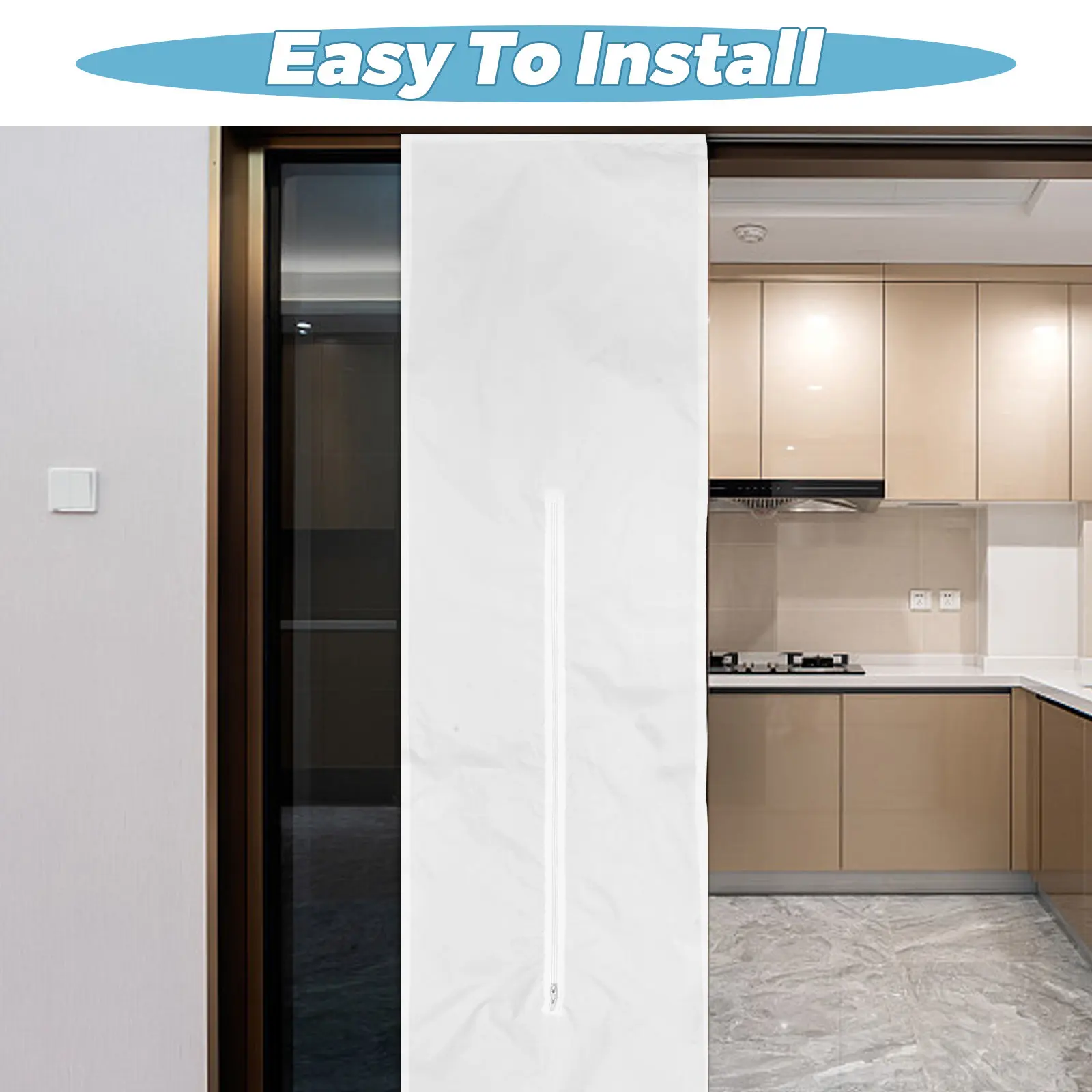 1Set Waterproof Window Sealing Cloth For For Window Air Conditioner Family Windproof Soft Outlet Cover