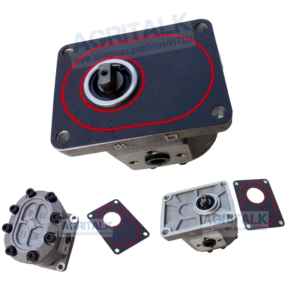Hydraulic Gear Pump CBNE-316L (Left Rotation) for Dongfeng Tractor DF304, DF354, Please Check with Us About the Rotation Firstly