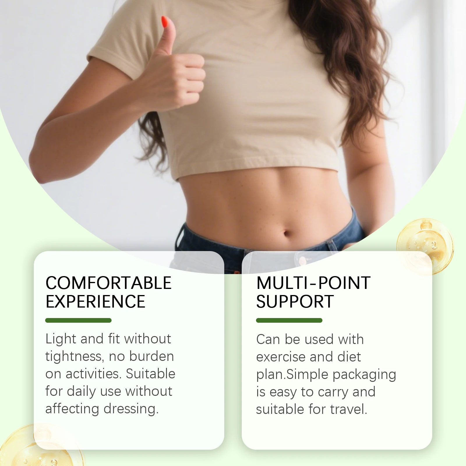 Skin Tender Body Care Patches Collagen Infused Hydrating Firming Relieve Fatigue Daily Body Beauty Care Supplies view 2