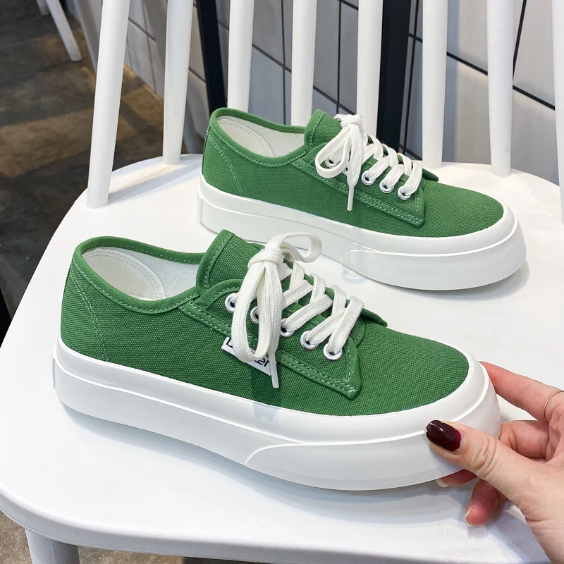 Espadrille Shoes Casual Female Sneakers All-Match Autumn Small Fall New Leisure Canvas Fabric Espadrille Shoes Casual Female Sne image 3