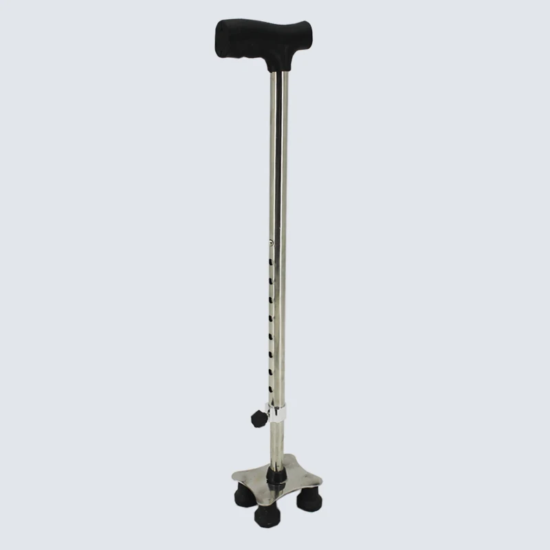 Treating aluminum/stainless steel crutches with 4-foot crutches for the disabled