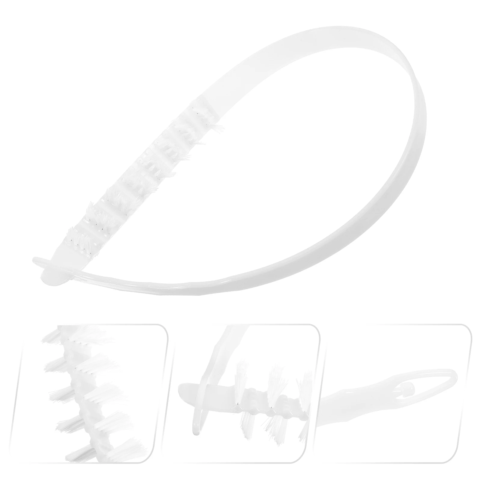 

Ergonomic Cleaning Brush For Washing Machine Washer Home Use Nylon Bristle Slot Cleaner Tools Household Bathroom Flexible Washer