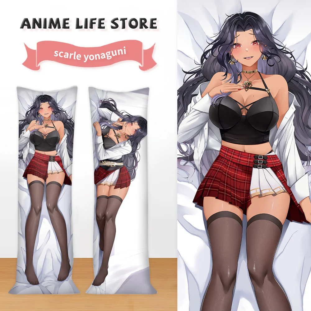 Cartoon Scarle Yonaguni Fullbody Pillowcase Hugging Otaku Bedding Pillow Cushion Cover Anime Pillowcases Dakimakura 50X150