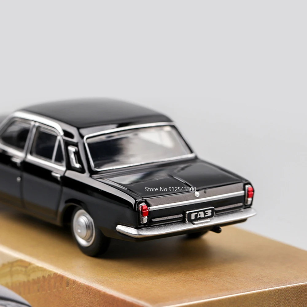 1:64 Mini Serie GAZ-24 LADA Retro Automodel Speelgoed Legering Lichaam Sterke Duurzame Schokabsorptie Voertuigen Decoratief Item voor Kinderen