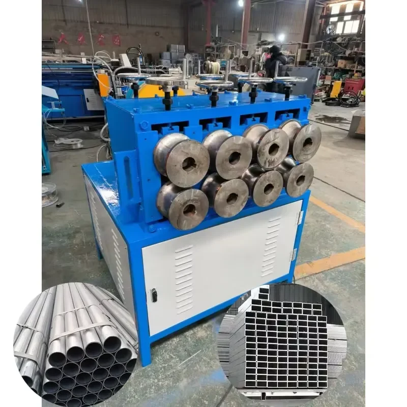 CE Certification 2.0-3.0 mm Circular Tube Square Machine Metal Steel Pipe Round Pipe Stainless Steel Pipe Square Press
