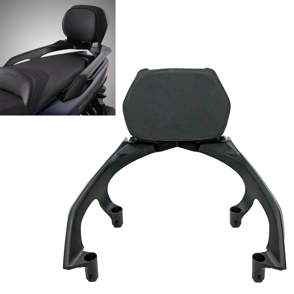 

For Yamaha TMAX 530 T-MAX530 DX SX TMAX560 T-MAX560 2019 2020 2021 Motorcycle Passenger Rear Seat Backrest Cushion Frame