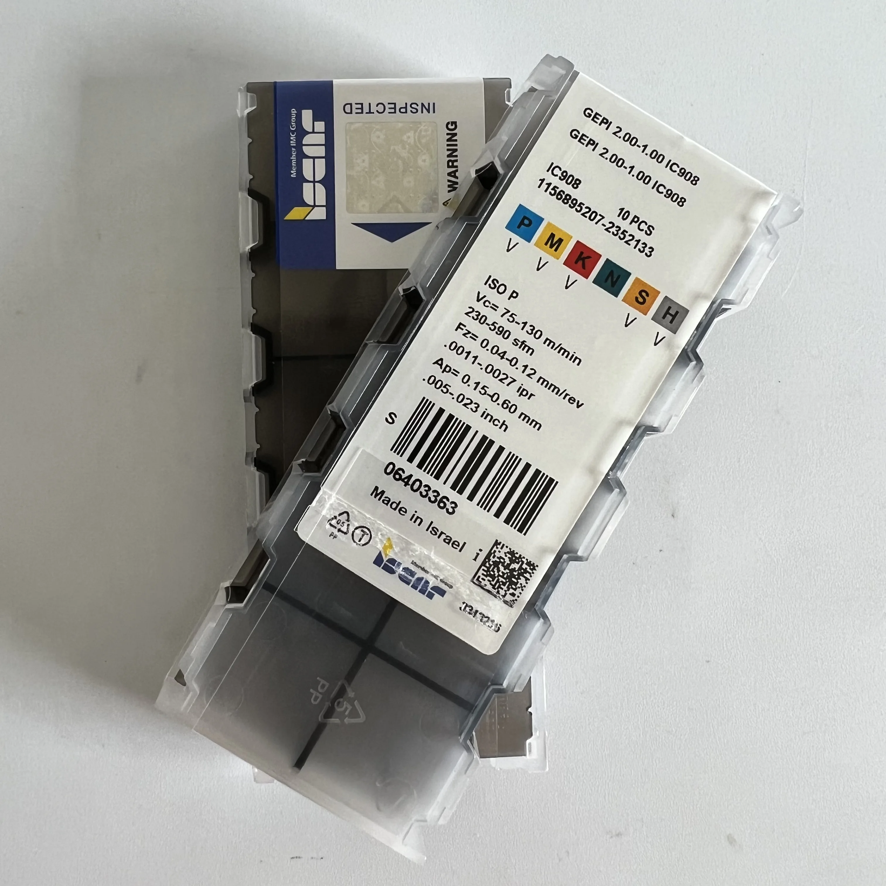 

Original GEPI2.00-1.00 IC908 CNC blade GEPI2.39-0.15 IC908