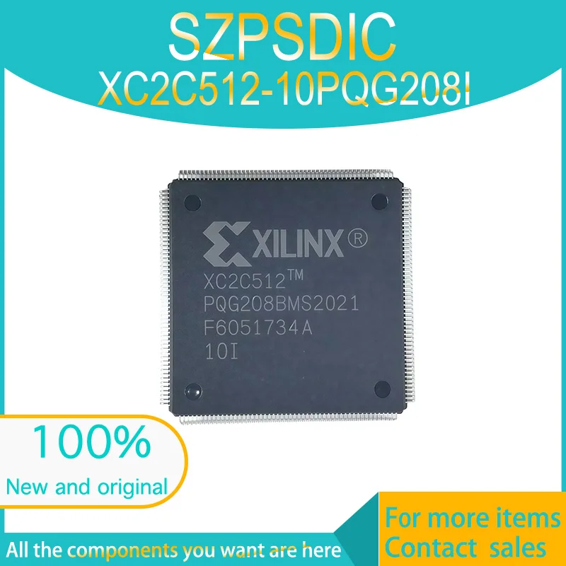 Brand new original XC2C512-10PQG208I  PQFP-208 programmable logic device /PLD /CPLD /FPGA IC CHIP supply from stock