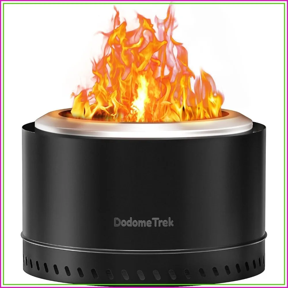 Smokeless Fire Pit Portable Outdoor 27 Inch Inky