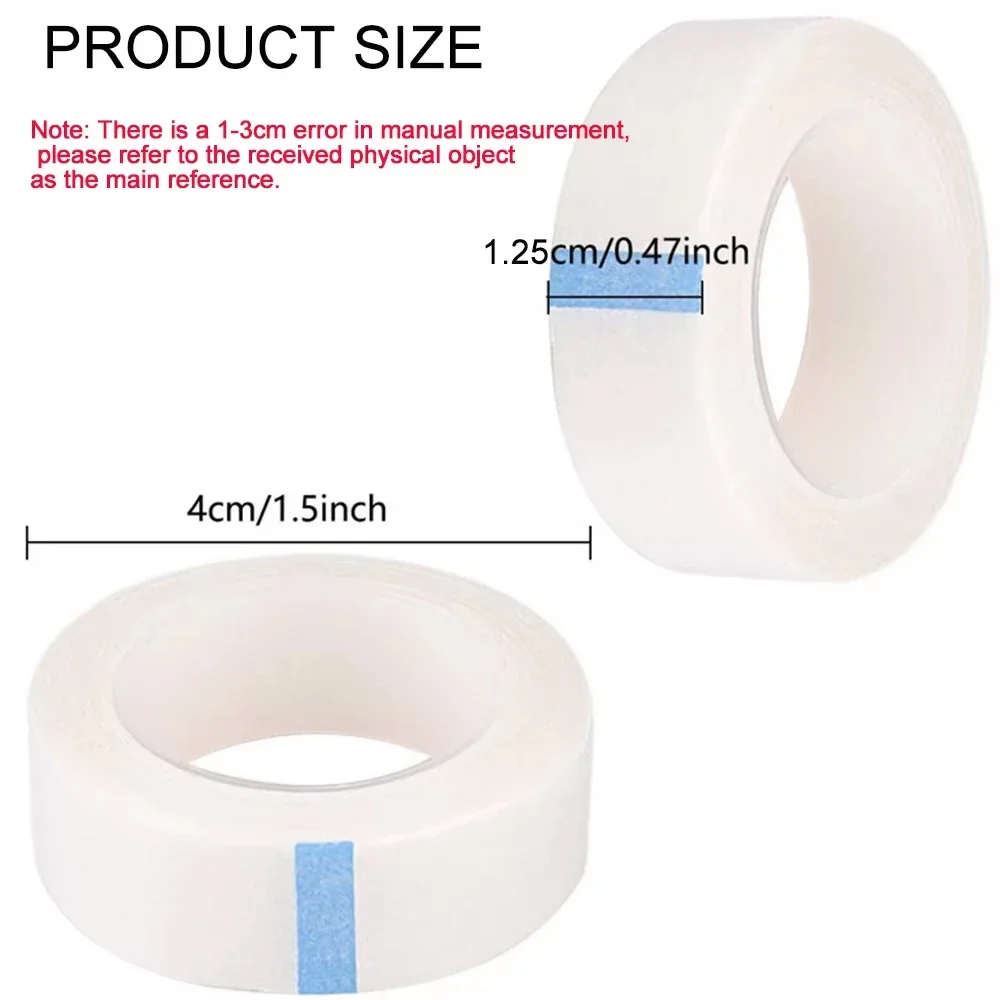 3/10/50pcs Micropore Lash Tape Under Eye Tapes Breathable Fabric Medical Tapes For Eyelashes Extension Supplies Lashes Tools