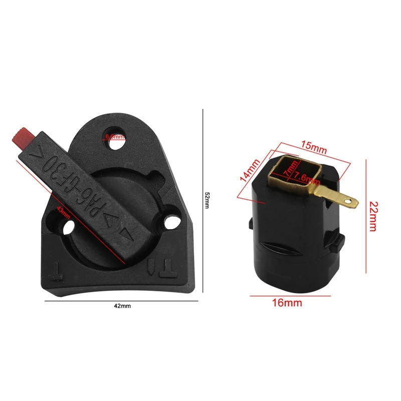 Perilla conversión interruptor cambio marchas doble Selector para engranaje taladro impacto, ajuste