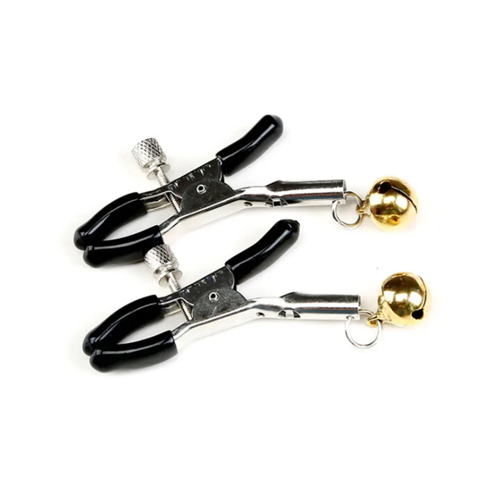 Nipple Clamps Adult Novelty Sex Product Metal Clip Nipple Stimulator Female Breast clitoris Clip Massage Sex Toys For Couples