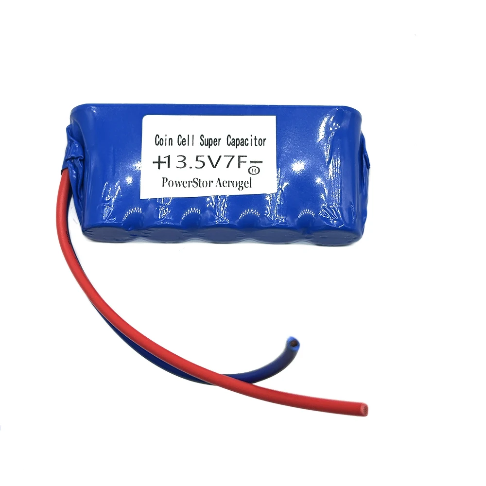 1 Juego de módulo rectificador de automóvil PowerStor Aerogel 13.5V7F 2.7V35F 5 uds conexión banco pequeño para fuente de alimentación de respaldo